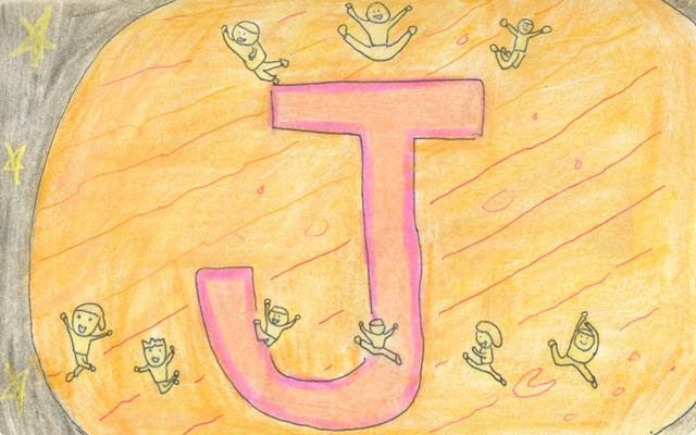 J